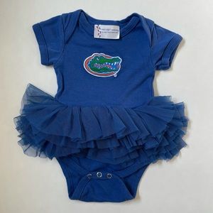 Florida Gator newborn tutu onesie
